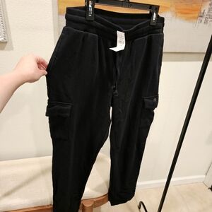 American Eagle Outfitters Black Cargo Pants